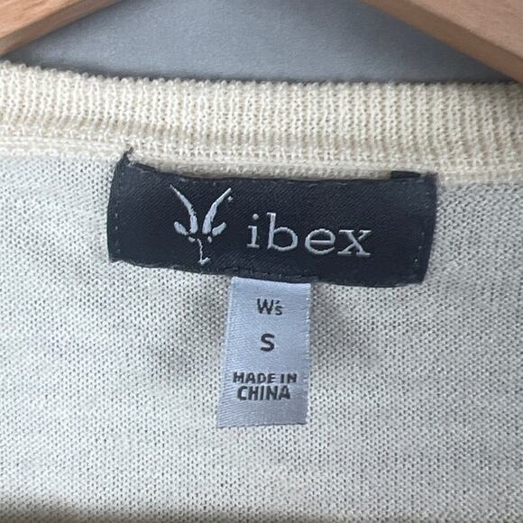 Ibex Women's Silk Merino Wool Curator Sweater Size S - Picture 2 of 7